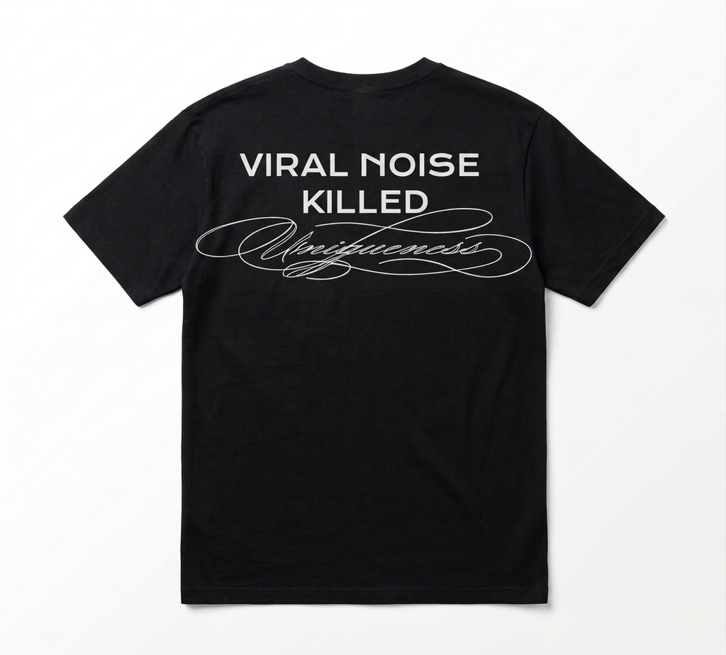 Pre-Order UNIQUE LS BLACK T-SHIRT