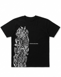 Pre-Order TIGER BLOOM BLACK T-SHIRT