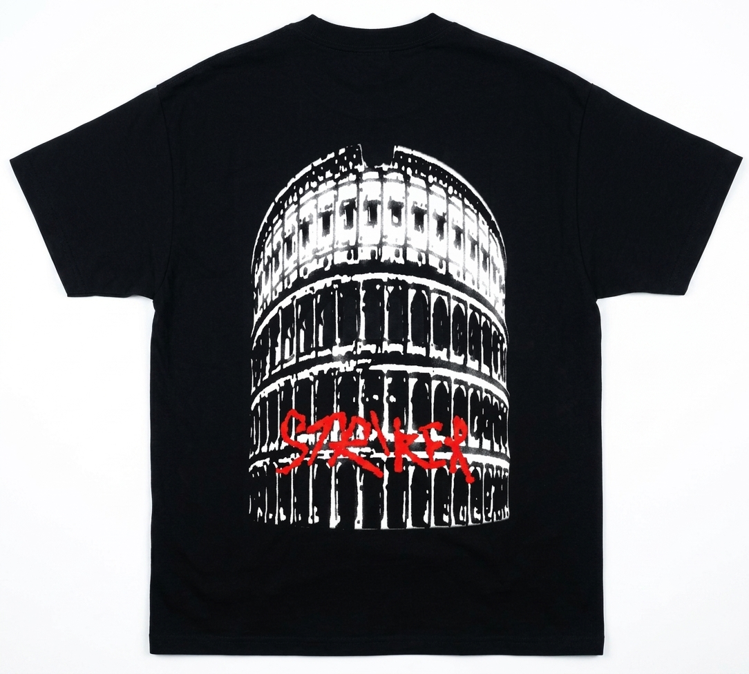 Pre-Order COLISEUM LS BLACK T-SHIRT